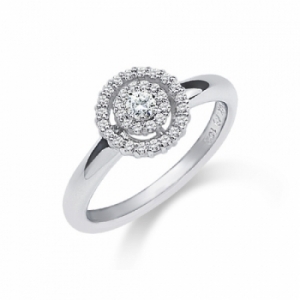 타뮤즈 다이아몬드,Diamond Ring 86-14K W.G