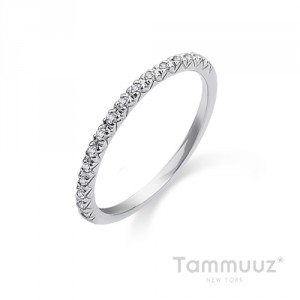타뮤즈 다이아몬드,0.26캐럿 Diamond Ring 173-14K W.G