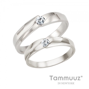 타뮤즈 다이아몬드,14K 제이스-G3282RR-콤비골드-커플링-기념일