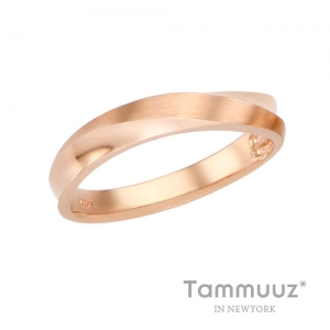 타뮤즈 다이아몬드,14K 클레이노-G3277RM-핑크골드-남자반지-커플링