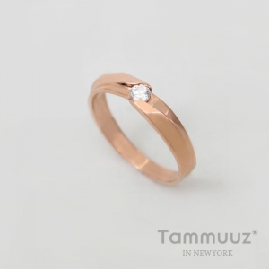 타뮤즈 다이아몬드,14K 제이스-G3282RF-핑크골드-여자반지-커플링