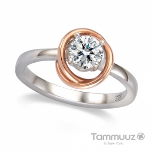 타뮤즈 다이아몬드,14K 시그니티 5부-아델라-C2018R-결혼반지