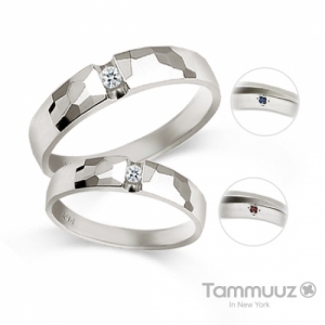 타뮤즈 다이아몬드,14K 0.1캐럿 다이아-루엔-D2028RR-커플링