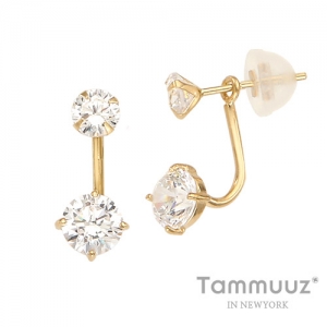 타뮤즈 다이아몬드,14K 투웨이1-G3109E-옐로우골드-귀걸이-선물추천