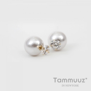 타뮤즈 다이아몬드,14K 샤이니올라프-G3245E-옐로우골드-귀걸이-선물추천