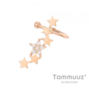 타뮤즈 다이아몬드,14K 카시오페아-G3154E-화이트골드-귀걸이-이어커프