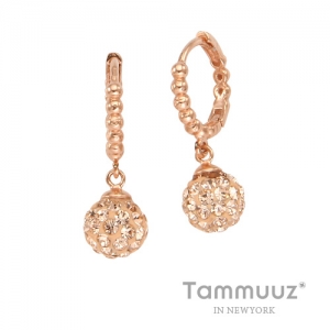 타뮤즈 다이아몬드,14K 오렌지볼-G3227E-핑크골드-귀걸이-선물추천