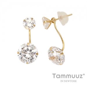 타뮤즈 다이아몬드,14K 투웨이2-G3110E-옐로우골드-귀걸이-선물추천